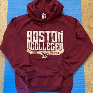 Maroon Boston College Hoodie
